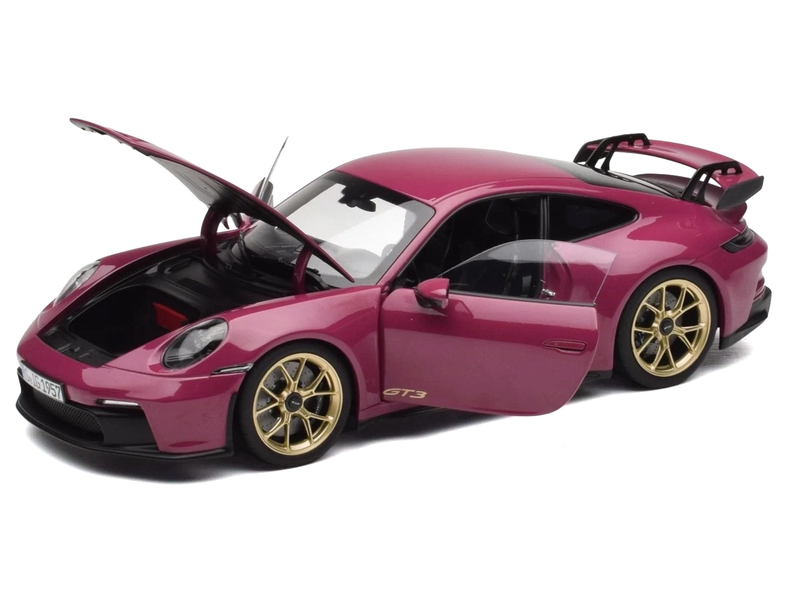 2021 Porsche 911 GT3 Ruby Star Neo 1/18 Diecast Model Car by Norev