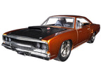 Dom's 1970 Plymouth Road Runner Copper with Black Hood "Fast & Furious 7" (2015) Movie 1/24 Diecast Model Car by Jada